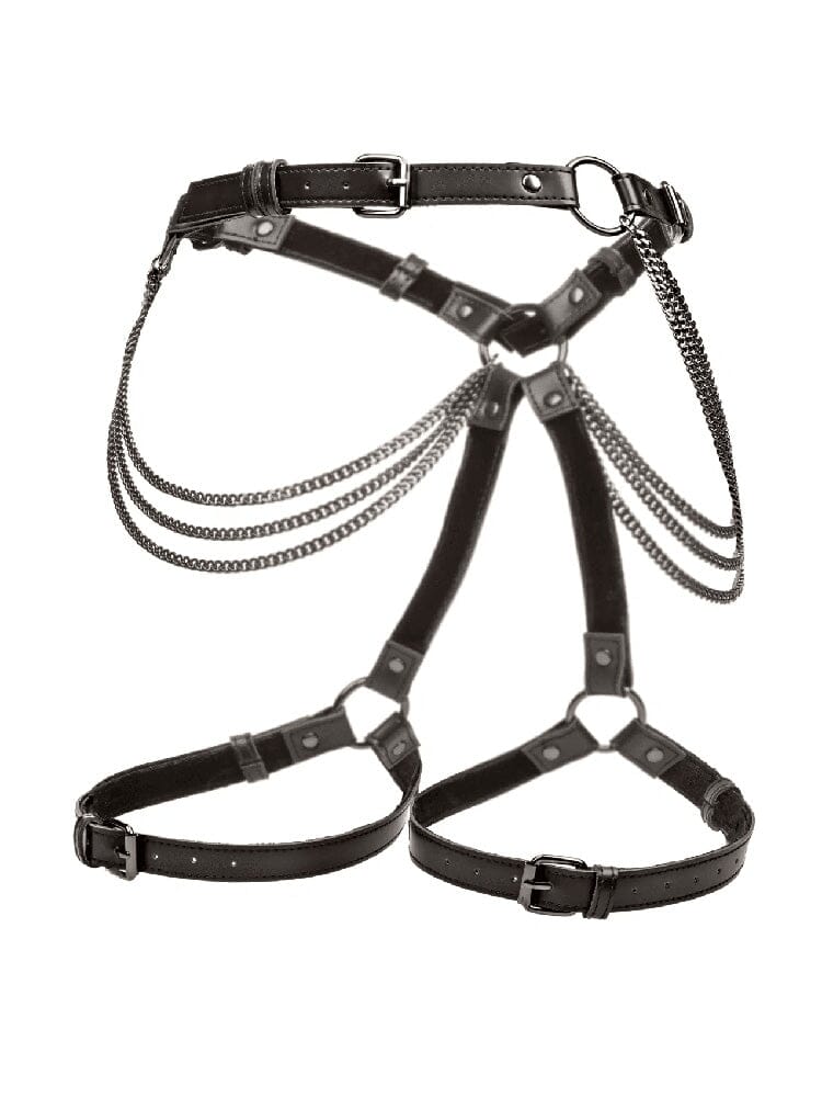 Euphoria Bondage Multi Chain Thigh Harness