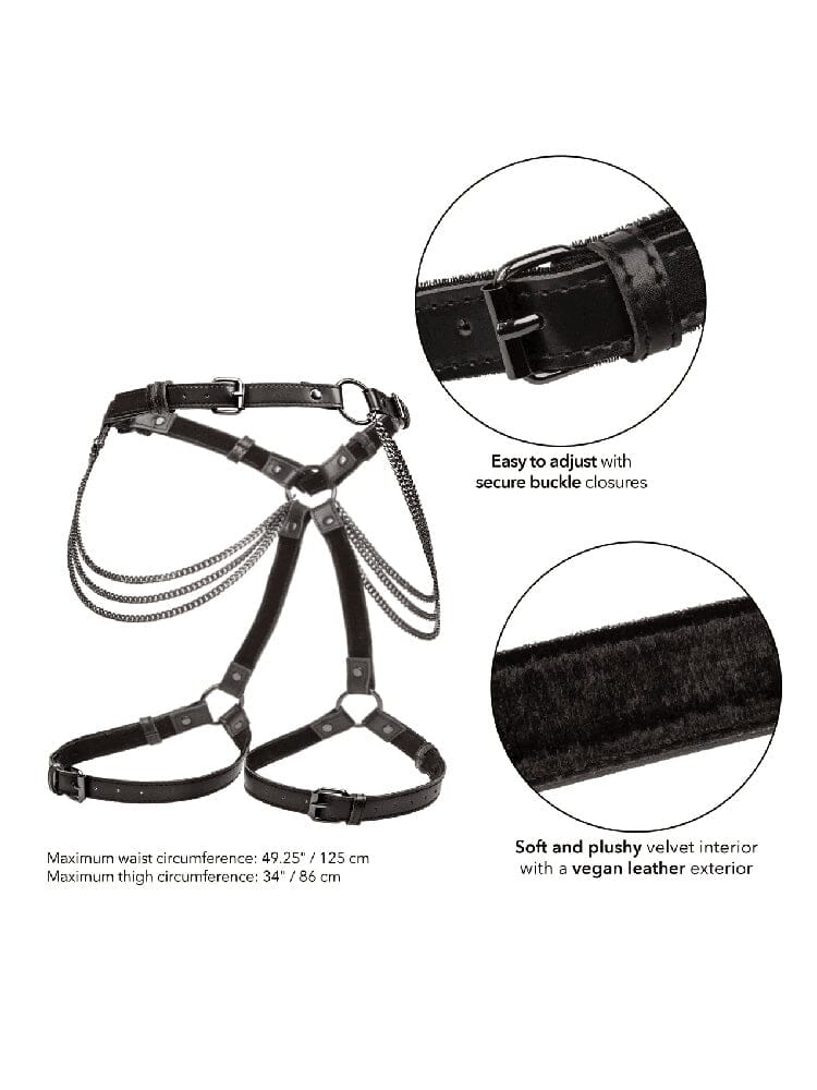 Euphoria Bondage Multi Chain Thigh Harness - Image 6