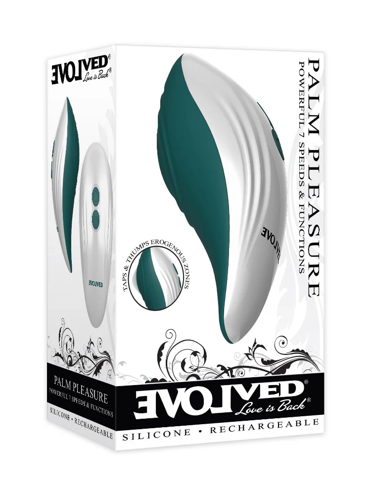 Evolved Palm Pleasure Thumping Vibrator - Image 3