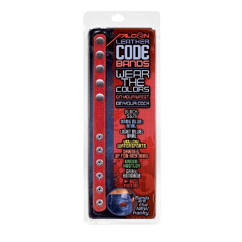 Falcon Code Adjustable Cock Ring Bands - Image 12