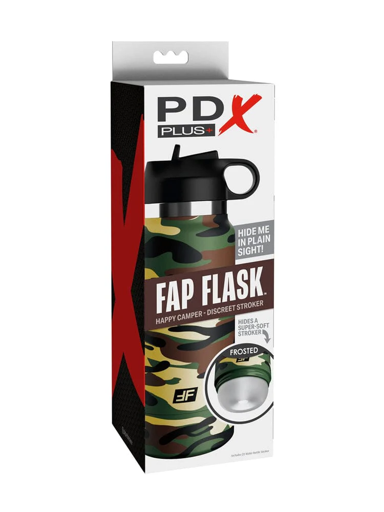 Fap Flask Camo Happy Camper Realistic Discreet Stroker - Image 2