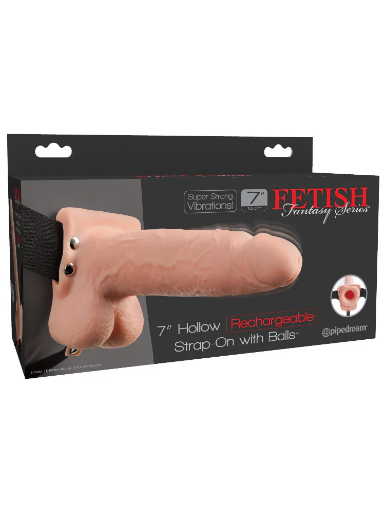 Fetish Fantasy Vibrating Hollow Strap-On - Image 2