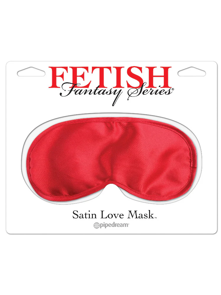 Fetish Fantasy Bondage Satin Love Mask - Image 2