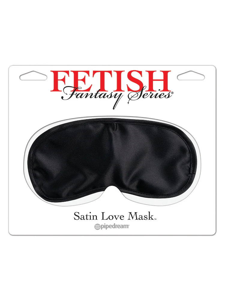 Fetish Fantasy Bondage Satin Love Mask - Image 4
