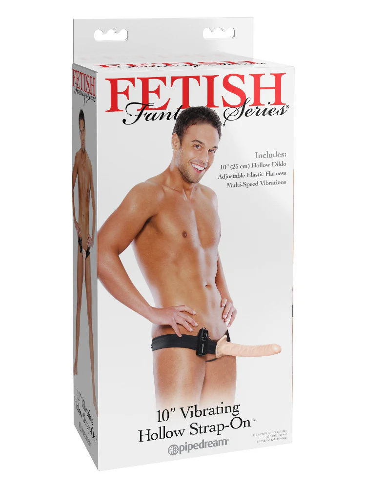 Fetish Fantasy Vibrating Hollow Strap-On - Image 5