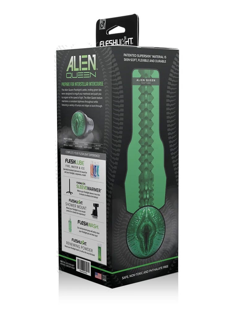 Fleshlight Fantasy Alien Queen Green Metallic - Image 3