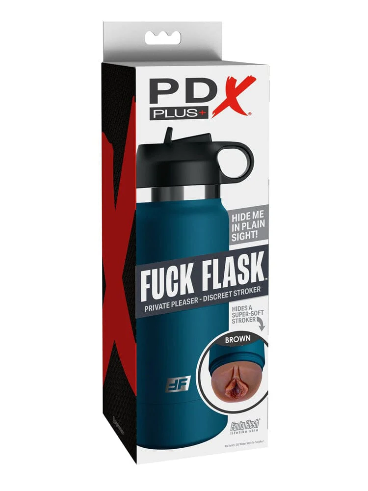 Fuck Flask Private Pleaser Dark Realistic Discreet Stroker - Image 3