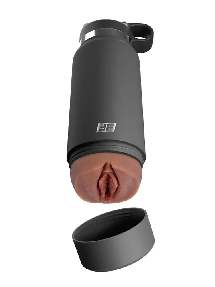 Fuck Flask Secret Delight Dark Realistic Discreet Stroker - Image 3