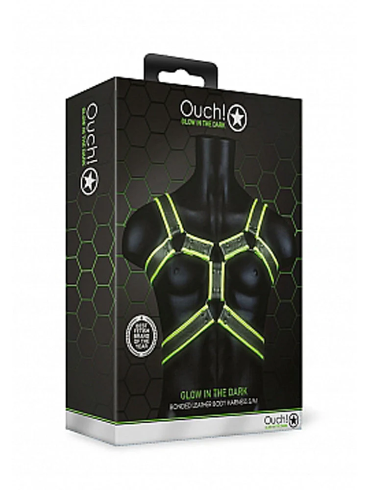 OUCH! Glow In The Dark Body Harness - Image 2