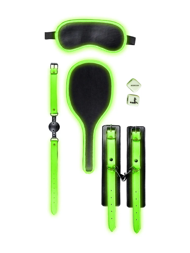 OUCH! Glow In The Dark Bondage Kit #1