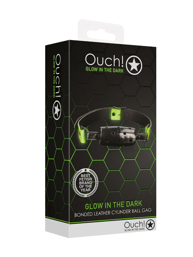 OUCH! Glow In The Dark Cylinder Gag - Image 2