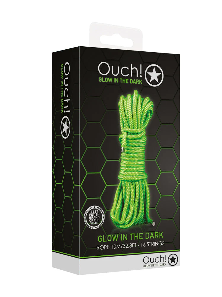 OUCH! Glow In The Dark Bondage Rope - Image 2