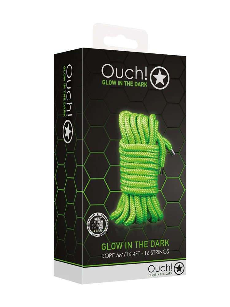 OUCH! Glow In The Dark Bondage Rope - Image 4