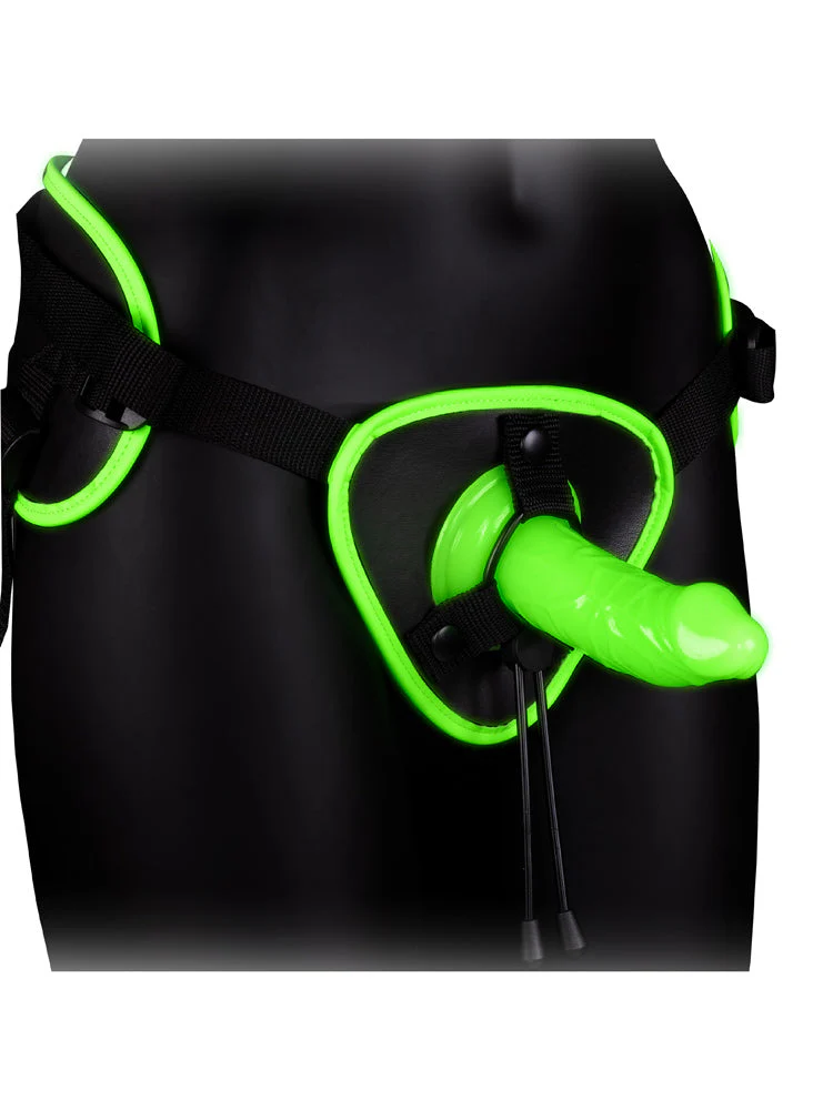 OUCH! Glow In The Dark Strap-On Harness