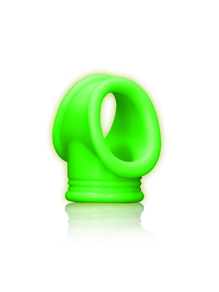 OUCH! Glow In The Dark Cock Ring Ball Strap