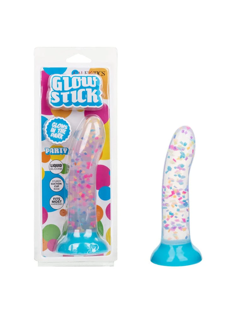 Glow Stick Silicone Glow-In-The-Dark G-spot Party Dong - Image 2