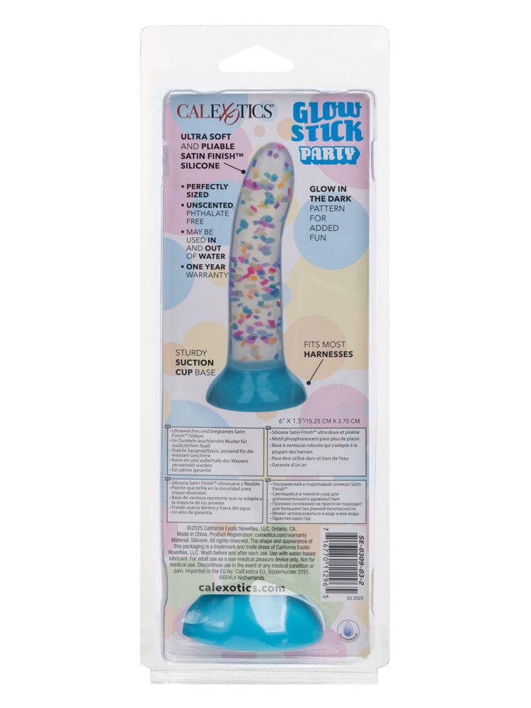 Glow Stick Silicone Glow-In-The-Dark G-spot Party Dong - Image 4