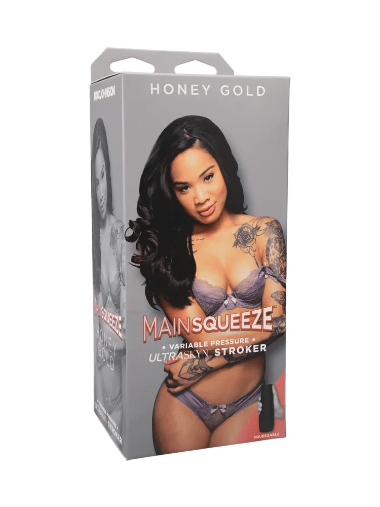 Main Squeeze: Honey Gold Pussy Stroker - Image 2