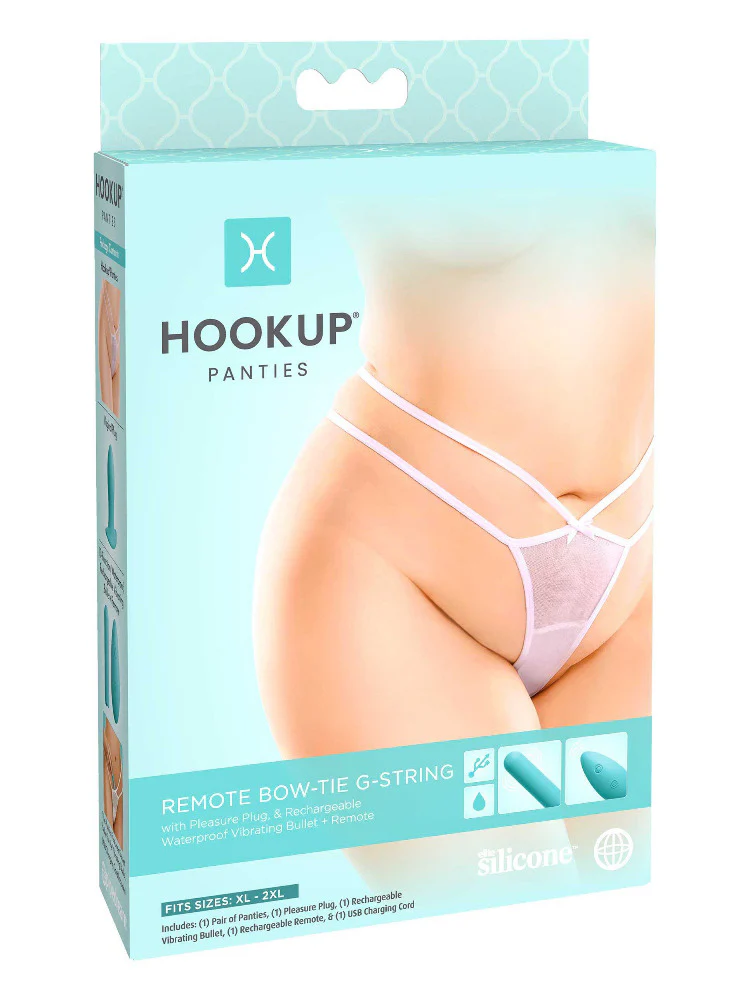 Hookup Remote Bow Tie G-String Panty Set - Image 10