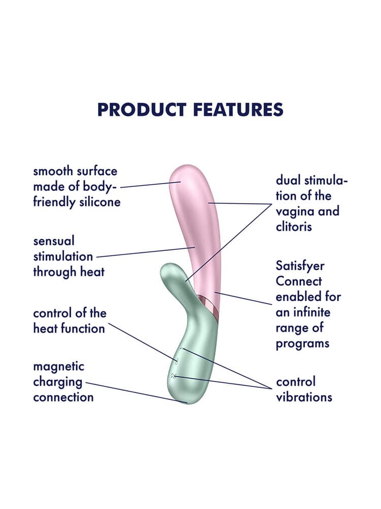 Hot Lover Rabbit Connect App Vibrator - Image 3