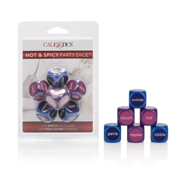 Hot & Spicy Adult Erotic Party Game Dice - Image 2