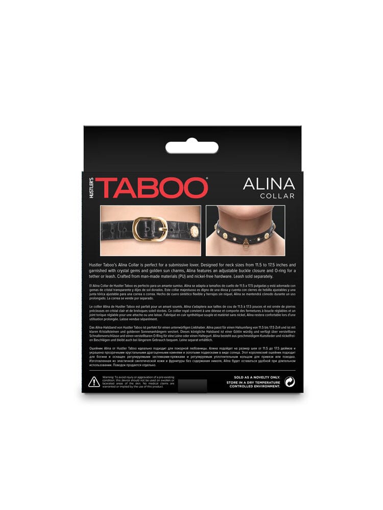 Hustler Taboo Bondage Alina Adjustable Fashion Collar - Image 3