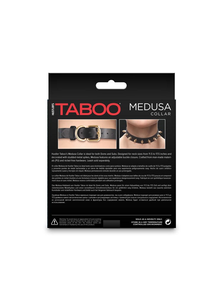 Hustler Taboo Bondage Medusa Adjustable Fashion Collar - Image 3