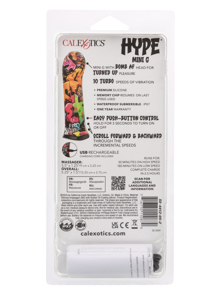 Hype Mini G Silicone Waterproof Compact G-Spot Vibrator - Image 3