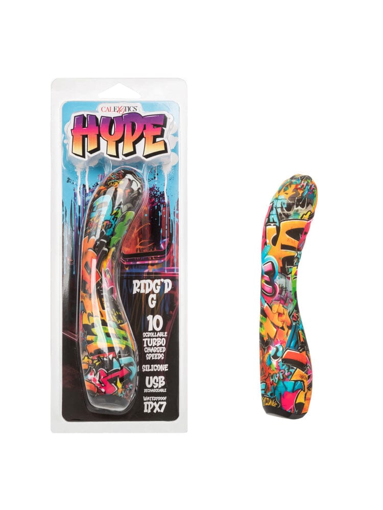Hype Ridg’d G Silicone Waterproof G-Spot Curved Vibrator - Image 2