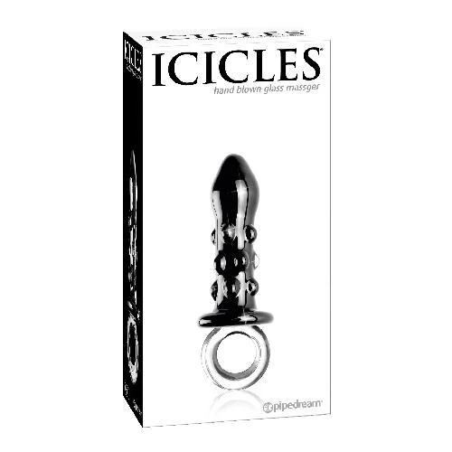 Icicles No. 37 Glass Massager Butt Plug - Image 2