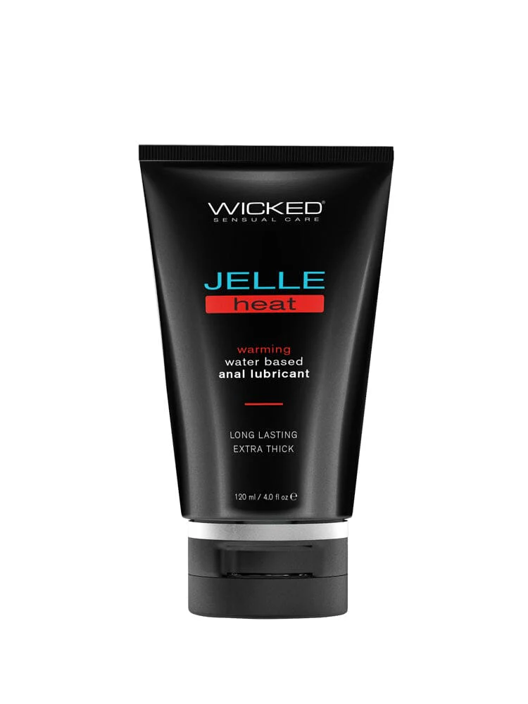 Jelle Heat 4oz Warming Water Based Anal Gel Lubricant