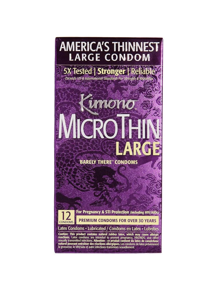 Kimono Micro Thin Large Latex Condoms - Image 3