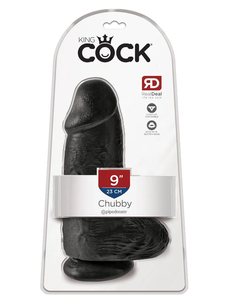 King Cock Chubby with Balls Realistic Dildo - Image 8