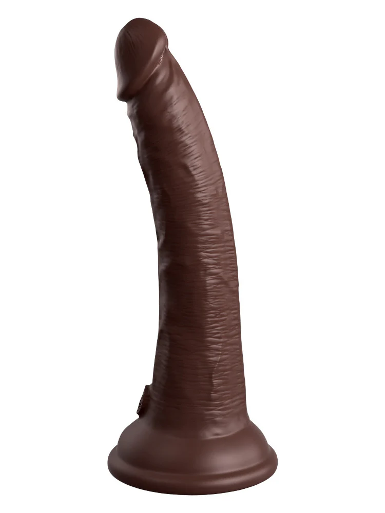 King Cock Elite Silicone Dual Density Dildo - Image 9