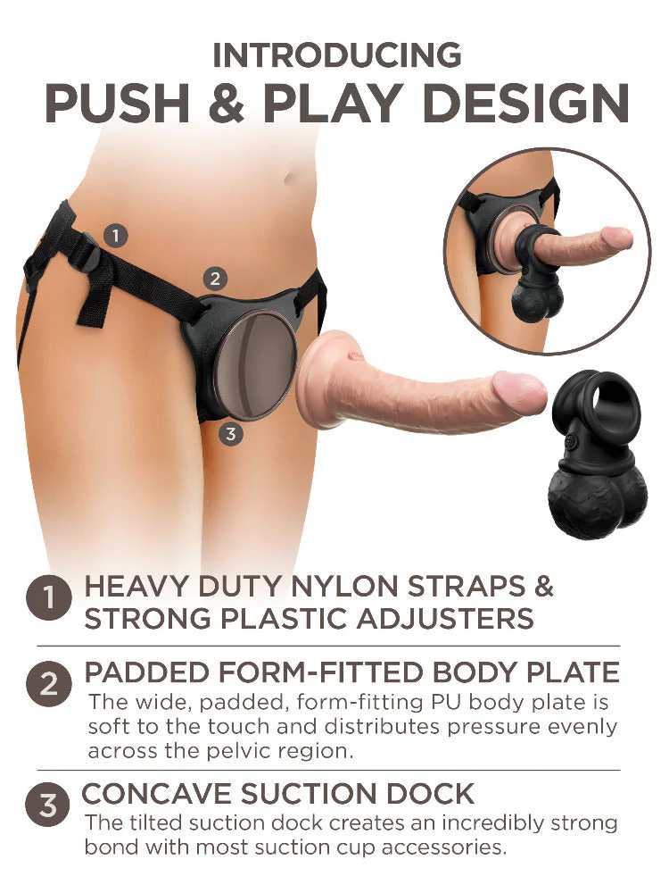 Ultimate Vibrating Silicone Body Dock Kit - Image 2