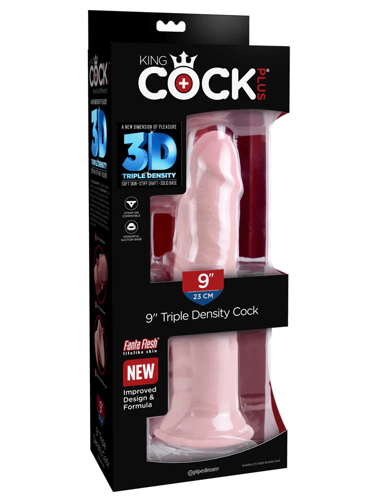 King Cock Plus Triple Density Dildo - Image 10