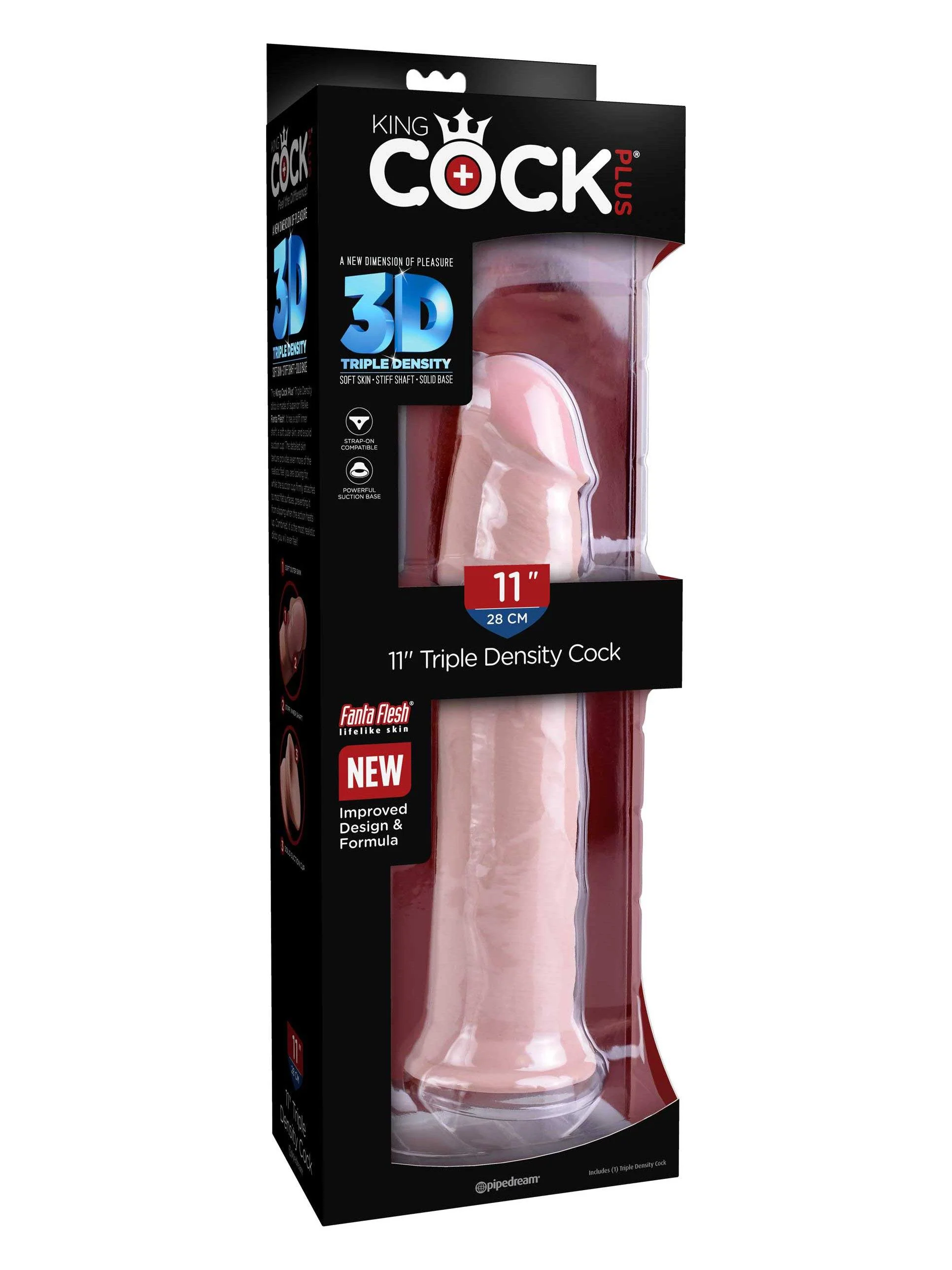 King Cock Plus Triple Density Dildo - Image 12