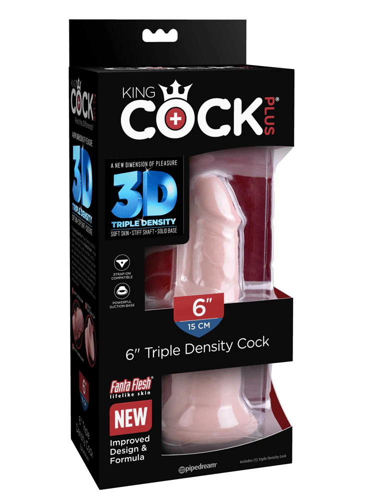King Cock Plus Triple Density Dildo - Image 4