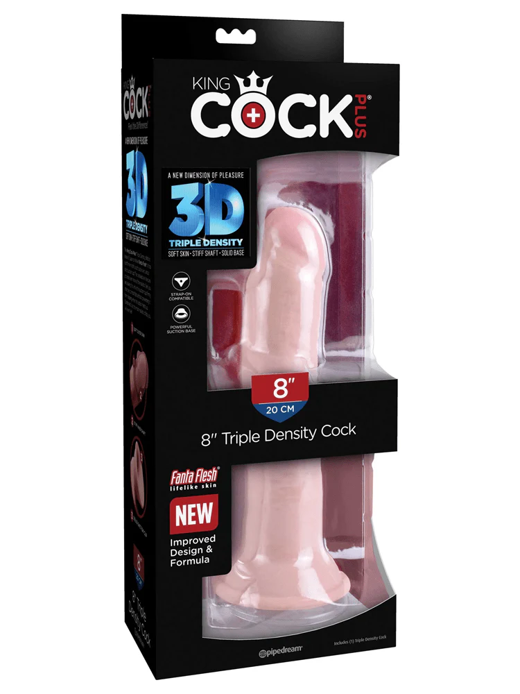 King Cock Plus Triple Density Dildo - Image 8