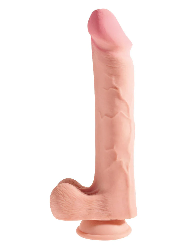 King Cock Plus Triple Density Cock Dildo - Image 9