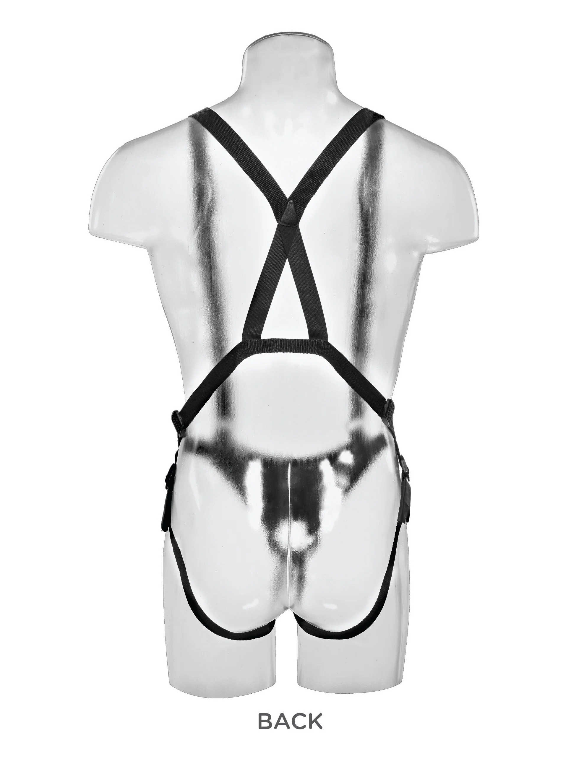 King Cock Two Cocks One Hole Hollow Harness - Image 3