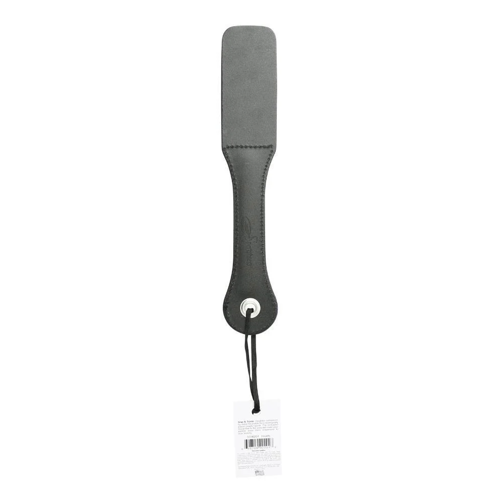 Leather Heart Impression Bondage Paddle - Image 2