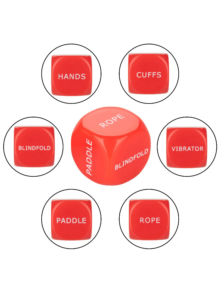 Let’s Get Kinky Adult Bondage Dice Game - Image 2