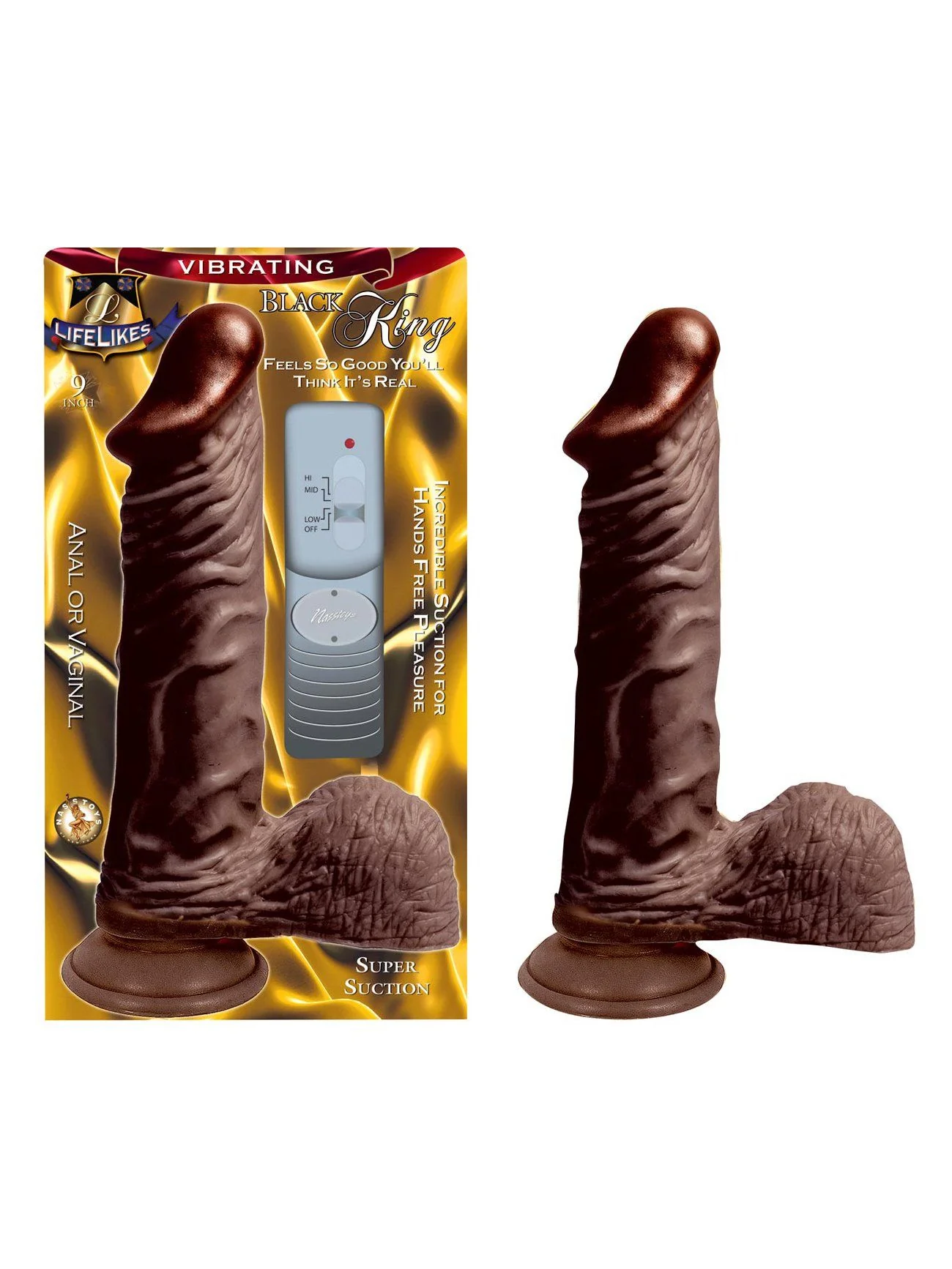 Lifelikes Vibrating Royal Dildo - Image 30