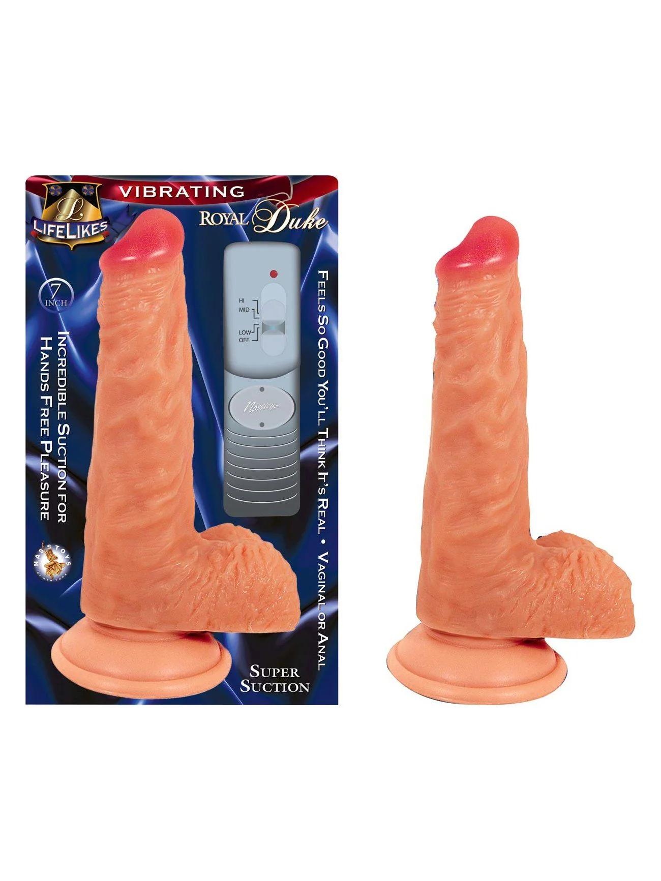 Lifelikes Vibrating Royal Dildo - Image 6