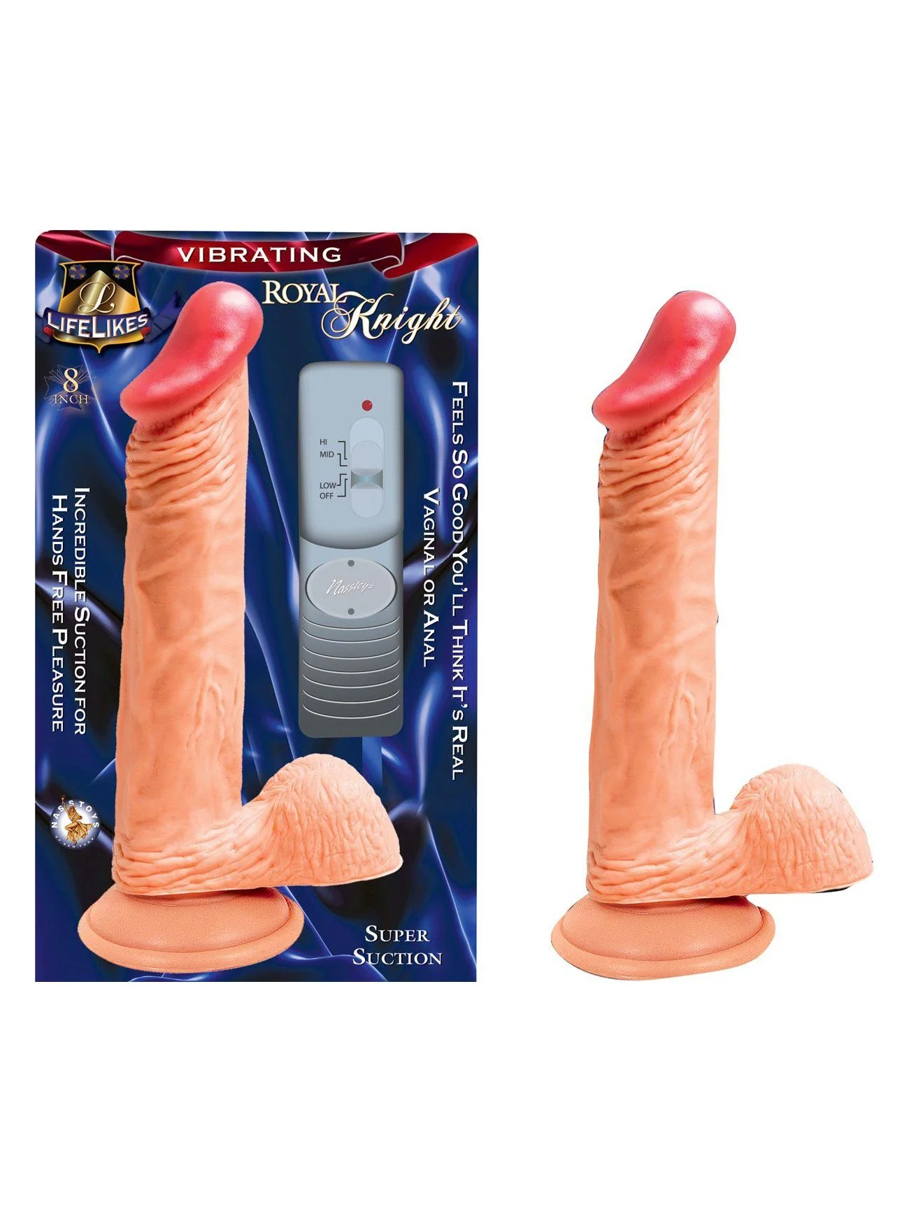 Lifelikes Vibrating Royal Dildo - Image 8