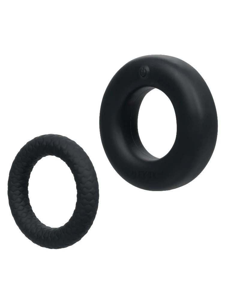 Link Up Optimum Vibrating Cock Ring Set - Image 4