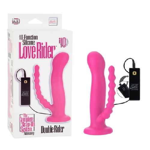 Silicone Love Rider Double Rider Vibrator - Image 2