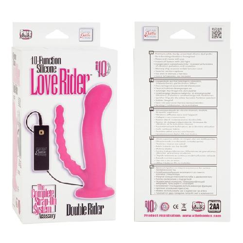 Silicone Love Rider Double Rider Vibrator - Image 3