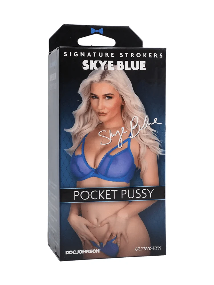 Signature Strokers Skye Blue Pocket Pussy - Image 2